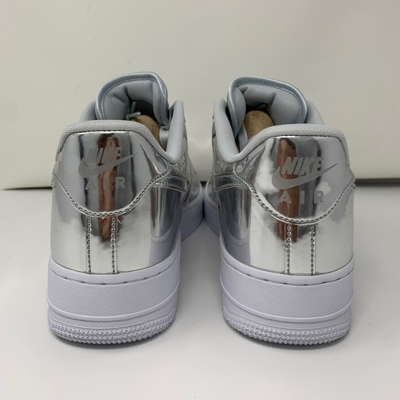 Nike Air Force One Liquid Metal Chrome - Picture 4 of 9